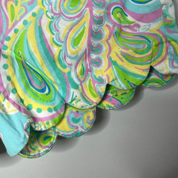 Lilly Pulitzer Buttercup Short in Shorley Blue Double Trouble - Picture 5 of 9